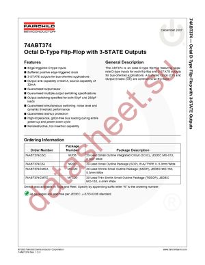 74ABT377CMSAX datasheet  